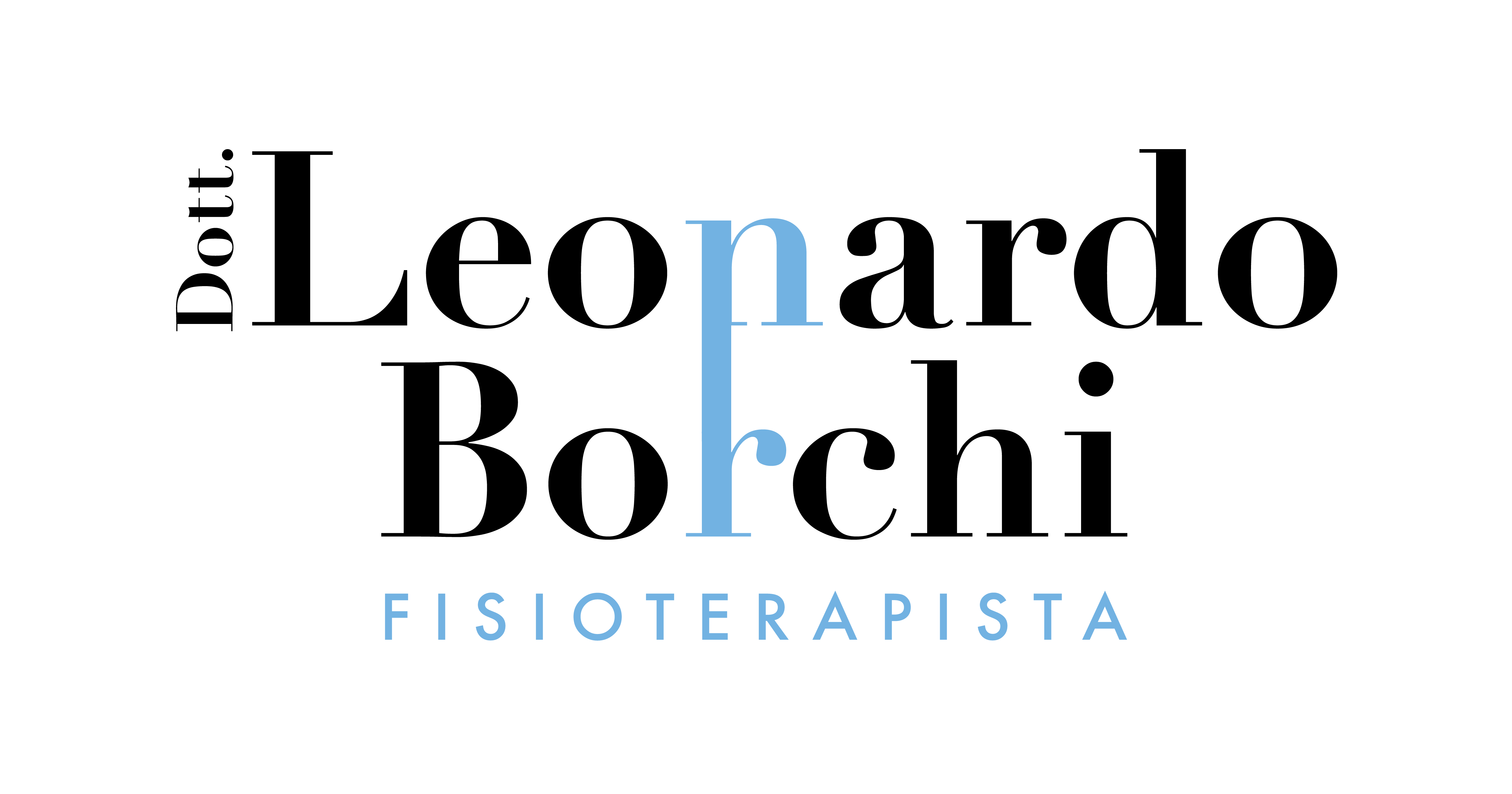 Logo personale del Fisioterapista Dott. Leonardo Borchi